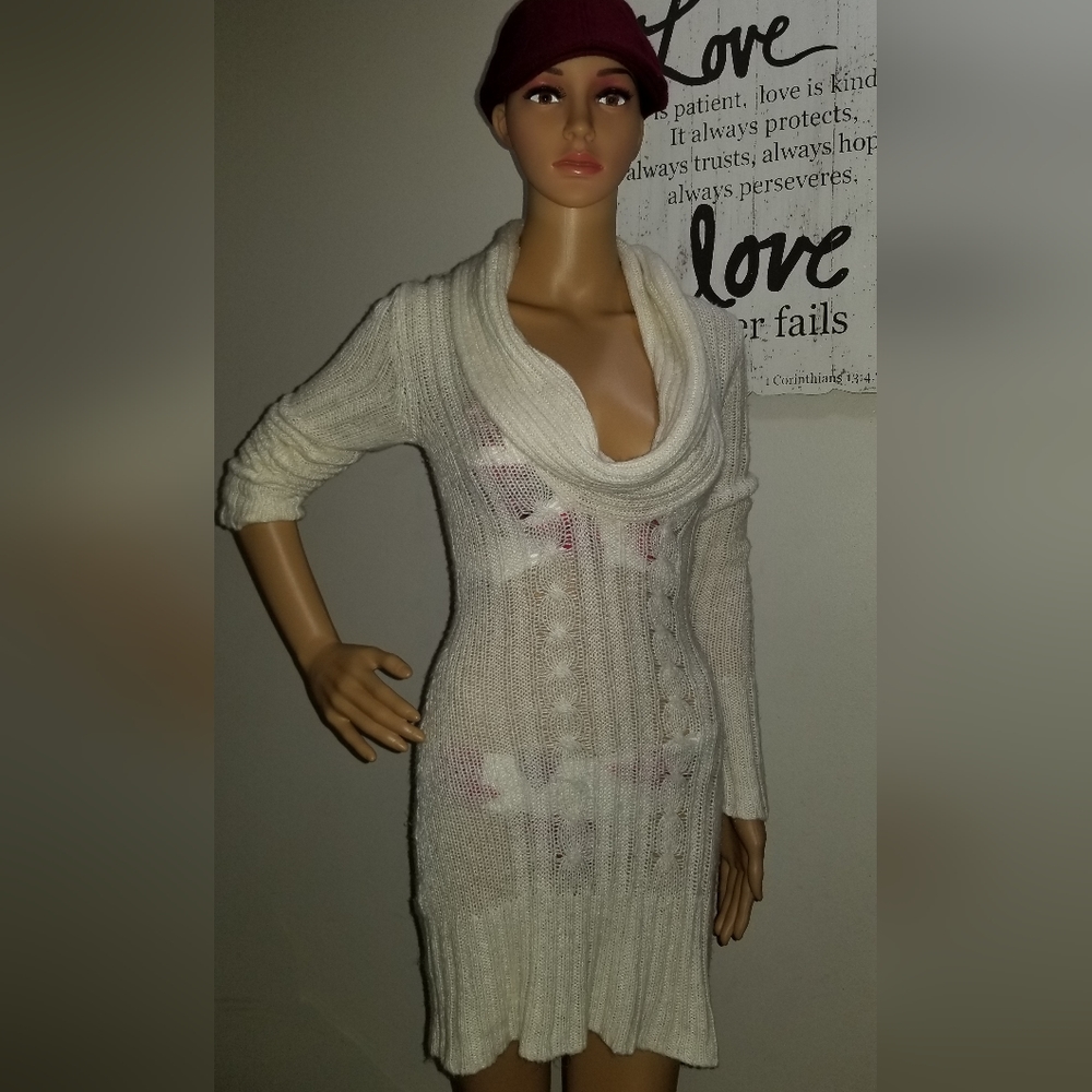 Derek Heart Long Sweater